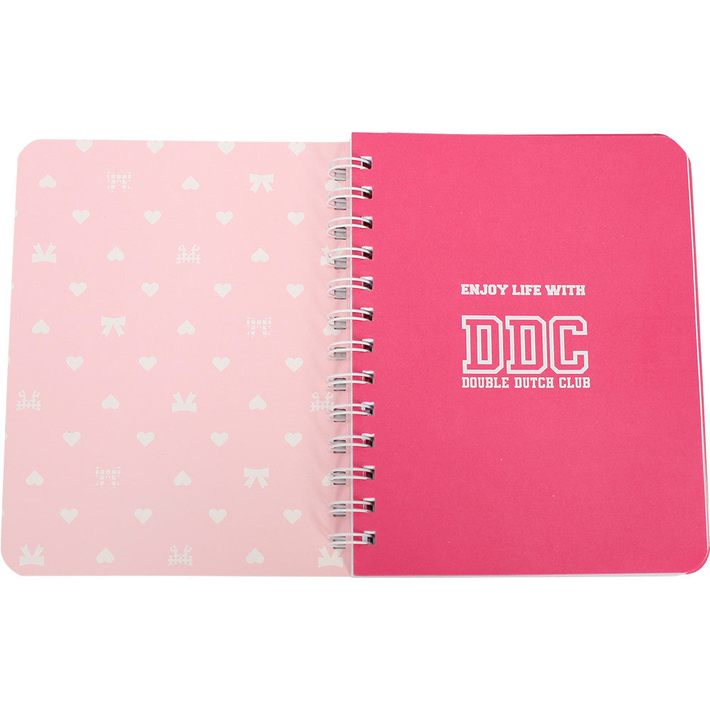 Notebooks Pink and white